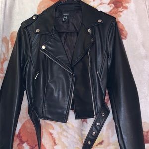 Cute leather jacket
